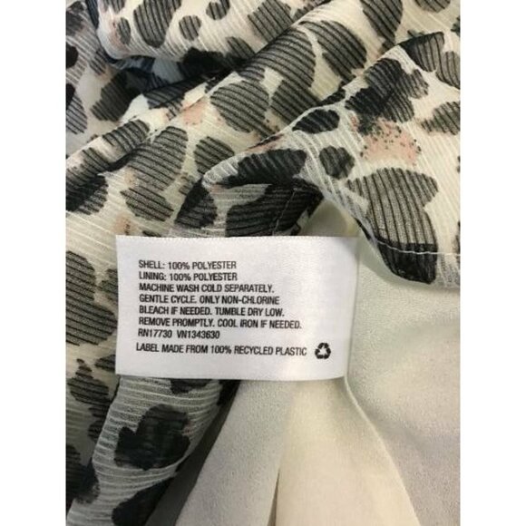 AVA & VIV Top Plus 2X Gray Animal Tunic Women New - Picture 5 of 5